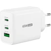 Nezatříděno J5create – 65 W GaN USB-C 3 prievadų įkroviklis – ES