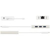 Nezatříděno J5create – USB-C gigabito eterneto ir šakotuvo daugiafunkcis adapteris