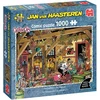 Dėlionė Jan Van Haasteren Janas van Haasterenas – „Oldtimers The Bachelor“ (1000 kūrinių)