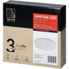 Orno JANTAR LED 18W, lubinis šviestuvas su mikrobangų judesio jutikliu, 1880lm, IP54, 4000K, PC gaubtas