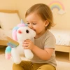 Lean Toys Interaktyvus pliušinis vienaragis 21 cm
