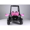 JS360-1 rožinis baterijomis maitinamas automobilis