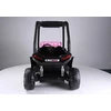 JS360-1 rožinis baterijomis maitinamas automobilis