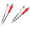 Oem Kabelis 2 x RCA kištukas - 2 x RCA lizdas 5 m
