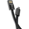 Kabelis Laidinis įkroviklis, raktų pakabukas, duomenų dirželis, USB-C - USB-A, greitas įkrovimas