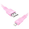 Orno Kabelis USB-A - „Lightning eXc WHIPPY Pro“ laidas, 0,9 m, 12 W, greitas įkrovimas, pastelinių spalvų mišinys
