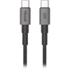 Kabelis USB-C - USB-C Miccell VQ-D34 laidas, 60 W, 1,2 m, juodas