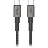 Kabelis USB-C - USB-C Miccell VQ-D34 laidas, 100 W, 1,2 m, juodas