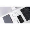 REBEL USB - micro USB kabelis 1m Baltas