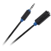 Kabelis JACK 3.5 kištukinis lizdas 5m Cabletech standartas