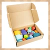 Stones/wooden blocks - 16 pcs Kruzzel 26323