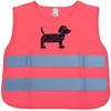 Vaikiška atšvaitinė liemenė DOG, rožinė AMIO-03990