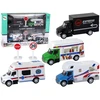 Žaislinių automobilių rinkinys Lean Toys Die-cast City Series