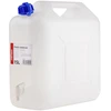 Plastikinis vandens bakas su čiaupu 15L AMIO-03203