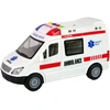 Lean Toys Greitosios pagalbos automobilis su garsais ir šviesomis