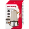 Kavavirė Plieninis espreso kavos virimo aparatas, 300 ml, indukcinis, Klausberg kb-7995