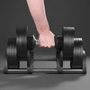 REBEL ACTIVE automatinis ketaus hantelis, 36 kg, 2kg žingsniai