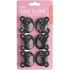 Kikkerland – Bag Clips Cats (BC05CA)