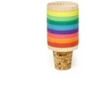 Kikkerland – Rainbow Wine Rings + Stopper (BA91)