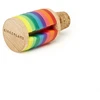 Kikkerland – Rainbow Wine Rings + Stopper (BA91)