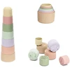 Kinder And Kids Kinder ir vaikams - minkšti guminiai sudedami silikoniniai puodeliai, 32 cm - (K30008)