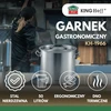 Garnek Puodas Gastronorm puodas, nerūdijantis plienas, skersmuo 40cm, 50l, kinghoff, kh-1966