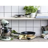 KitchenAid - KA-Classic nerūdijančio plieno keptuvė su atvira rankena - sidabrinė - 28 cm