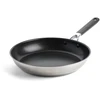 KitchenAid - KA-Classic nerūdijančio plieno keptuvė su atvira rankena - sidabrinė - 30 cm