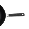 KitchenAid - KA-Classic nerūdijančio plieno 3 sluoksnių OpenWok - sidabrinė - 28 cm