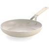 KitchenAid - Spalvota aliuminio keptuvė - migdolų kremo spalvos - 24 cm