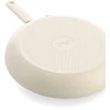 KitchenAid - Spalvota aliuminio keptuvė - migdolų kremo spalvos - 28 cm