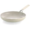 KitchenAid - Spalvota aliuminio keptuvė - migdolų kremo spalvos - 28 cm