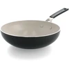 KitchenAid - Spalvotas aliuminio vokas - matinės juodos spalvos - 28 cm