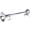 Garso signalas – chromuotas, 640 mm, 150 dB, 12/24V, AMIO-04076