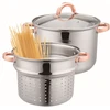 Klausberg Puodas Puodas su makaronų įdėklu 7,5 l, 24 cm kb-7739
