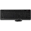 Rinkinys Klaviatūra su pele A4Tech Fstyler FG1035 belaidė juoda