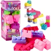 Lean Toys Spalvotų kaladėlių rinkinys 40 vnt