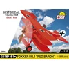 Cobi Klocki Fokker Dr.1 Raudona Baron 221 blokai