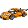 Lean Toys Konstruktorius sportinis automobilis GT Racing 1:14, 1268 detalių, oranžinis