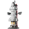 Lean Toys Kosminės Raketos Konstruktorius su Bokštu, 107 dalys