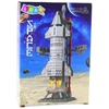 Lean Toys Kosminės Raketos Konstruktorius su Bokštu, 107 dalys