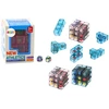 Lean Toys Logikos Kubo Dėlionė Rožinė