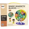 Lean Toys Magnetinės kaladėlės 71 vnt.