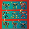 Klocki Ninjago blokai 71839 Arina spinjitzu kovos mechanizmas
