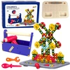 Lean Toys Vaikiškas įrankių rinkinys su bateriniu atsuktuvu