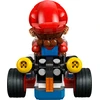 Klocki „Super Mario“ blokeliai 72037, „Mario Kart“, „Mario“ ir „Standard Kart“.