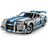 Klocki „Technic 42210 Nissan Skyline GT-R“ (R34) iš filmo „Greiti ir įsiutę“