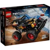 Klocki Technic 42219 Monster Jam kapų kasėjas Ugnis ir ledas
