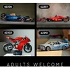 Klocki Technic 42223 lenktyninis automobilis 1966 m. Ford GT40 MKII