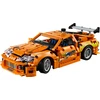 Klocki Technic blokeliai 42204 Greiti ir įsiutę Toyota Supra mk4